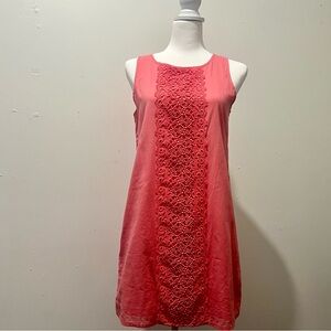 J. Crew peach pink shift dress SZ: XS